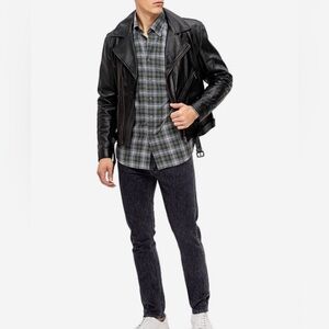 R.M. Williams Collins Button Down Plaid Flannel Button Down Shirt 3XL